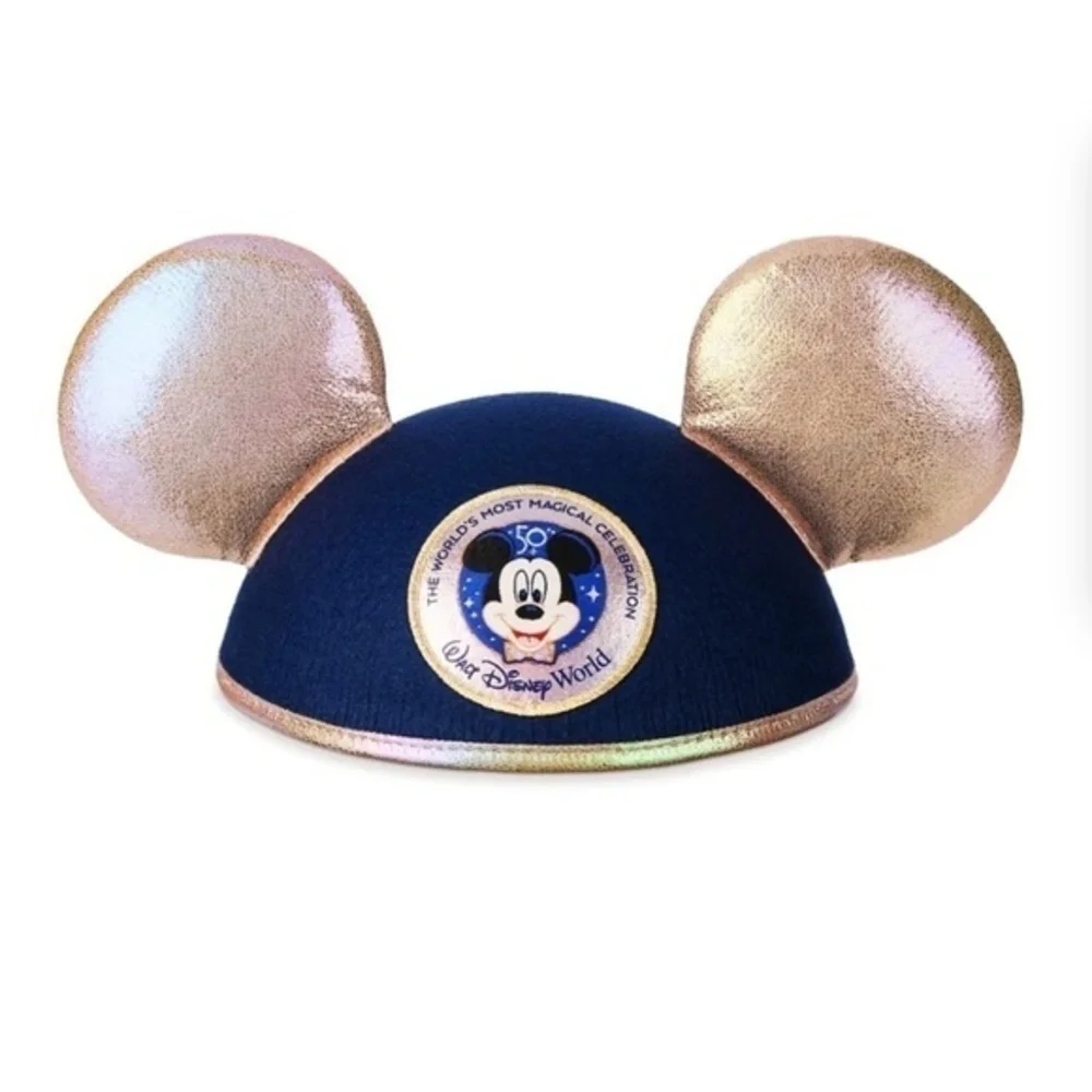 Walt Disney World 50th Anniversary Celebration Mickey‎ Ear Hat
